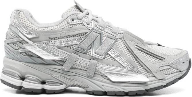 New Balance Grijze Mesh Panel Sneakers Gray Dames