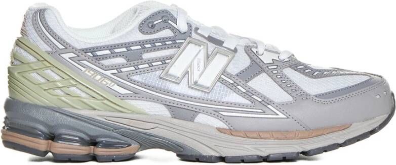 New Balance Grijze Mesh Sneakers Amandel Teen Multicolor Heren