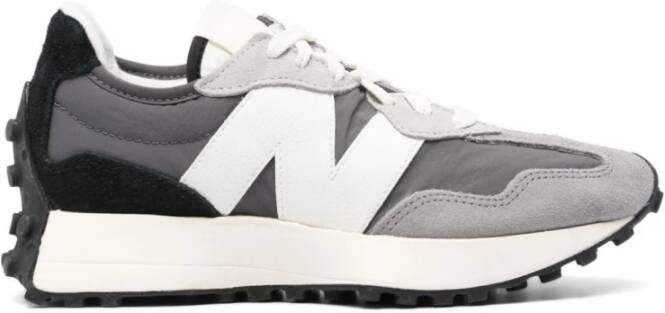 New Balance Grijze Sneakers Kleurblok Ontwerp Gray Dames