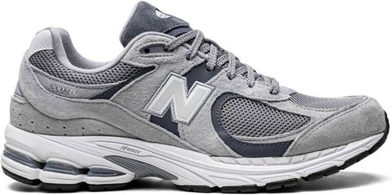 New Balance Grijze Sneakers met Geborduurd Logo Gray Heren