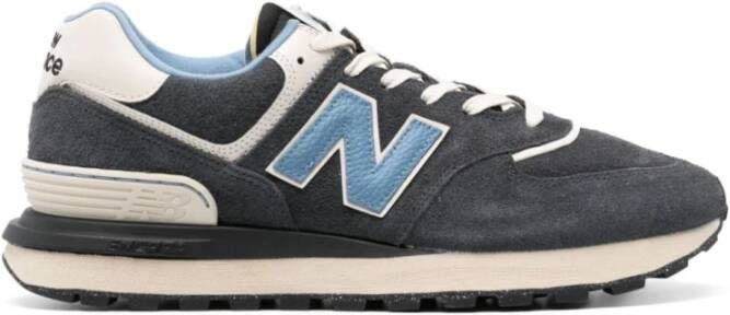 New Balance Grijze Sneakers met Kleurblok Ontwerp Gray Heren