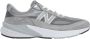 New Balance Grijze Suede en Mesh Lage Sneakers Gray Heren - Thumbnail 1