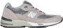 New Balance Grijze Suède Leren Mesh Sneakers Gray Dames - Thumbnail 1