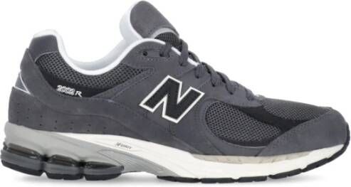 New Balance Grijze Suède Stoffen Sneakers Unisex Gray Heren