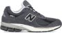 New Balance Grijze Suède Stoffen Sneakers Unisex Gray Heren - Thumbnail 1