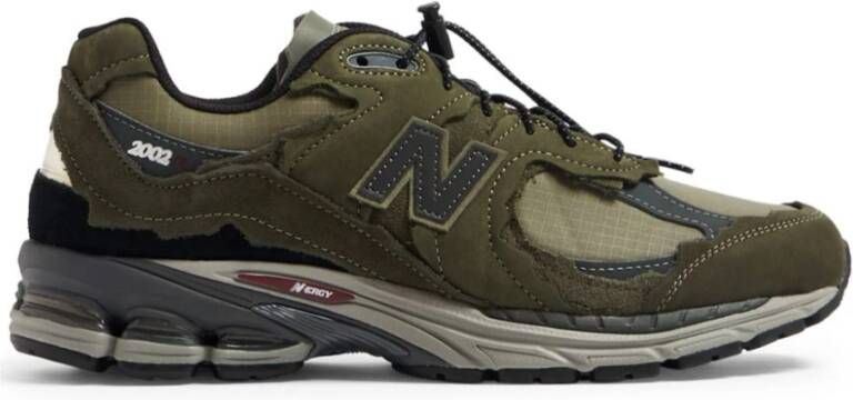 New Balance Moderne herinterpretatie van hardloopschoenen uit de jaren 2000 Green Heren