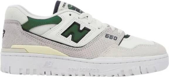 New Balance Grijze Damessneakers met Platte Zool en Veters Grijs Dames