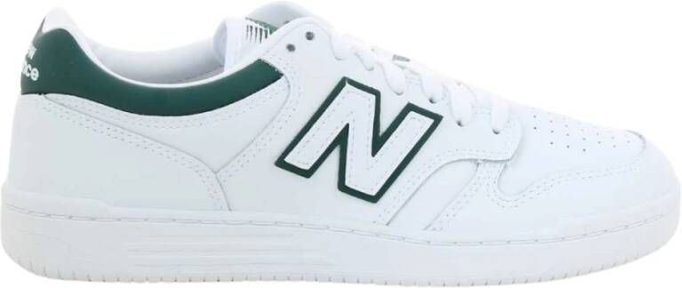 New Balance Groene Sneakers Bb480 Heren White Heren