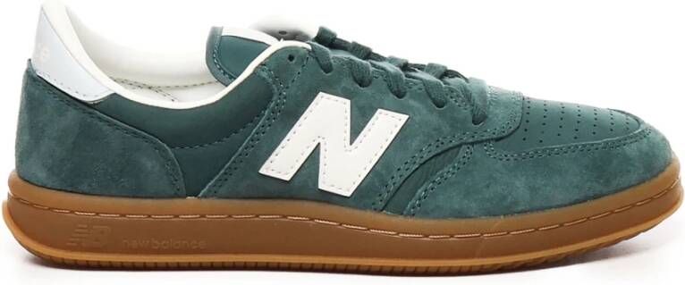 New Balance Groene Sneakers met Herringbone Patroon Green Unisex