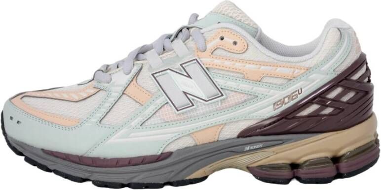 New Balance Groene sportieve sneakers voor mannen Multicolor Heren