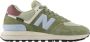 New Balance Groene Suède en Stof Legacy Sneakers Multicolor Heren - Thumbnail 1