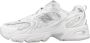 New Balance Hardloopschoenen Geïnspireerde Sneakers White Dames - Thumbnail 1