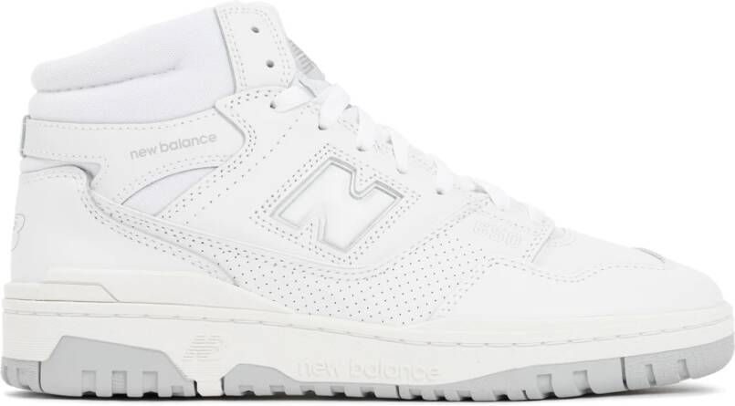 New Balance Hoge Top Witte Sneakers White Heren