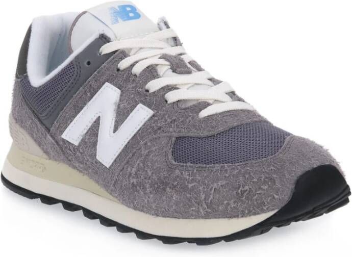 New Balance Hoogwaardige leren sneakers Grijs Heren