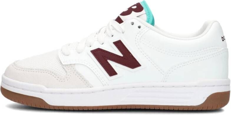 New Balance Jongens Lage Sneakers Gsb480 White Heren