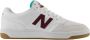 New Balance Klassieke Leren Basketbalsneakers Wit White Heren - Thumbnail 11