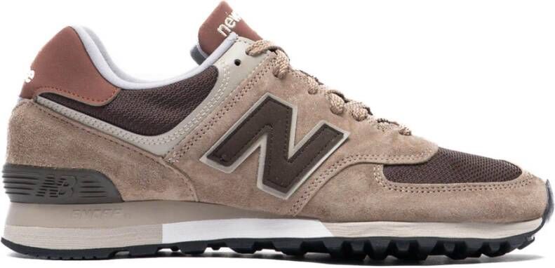 New Balance Klassieke Bruine Sneakers met Encap Demping Brown Heren