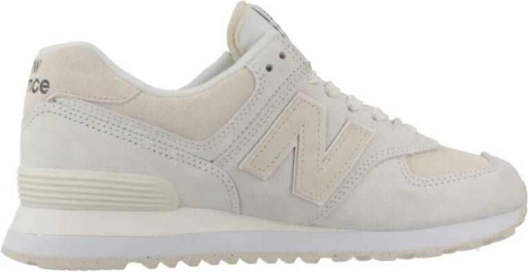 New Balance Klassieke Sneakers Wl574 HJ2 Stijl Beige Dames