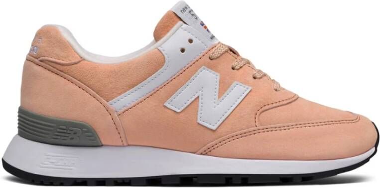 New Balance Klei Sneakers Gemaakt in VK Orange Dames