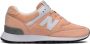 New Balance Klei Sneakers Gemaakt in VK Orange Dames - Thumbnail 1