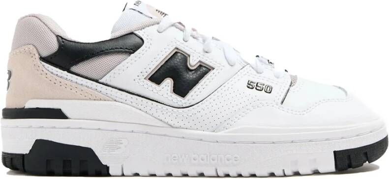 New Balance Lage silhouet iconische sneakers model 550 White Dames