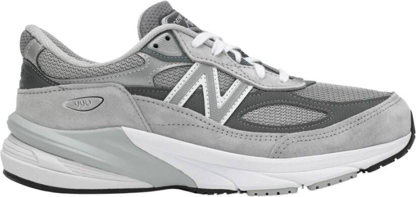 New Balance Lage Sneaker 990V6 Essentials Gray Dames