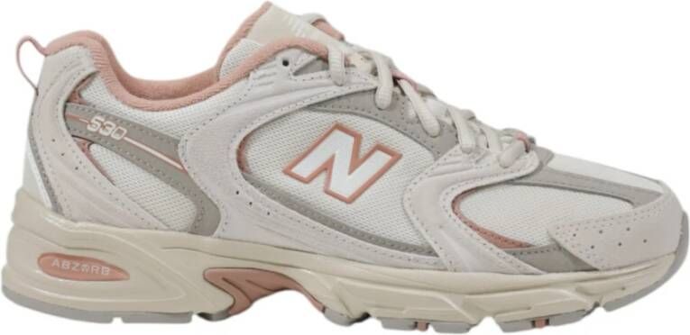 New Balance Lente Zomer Dames Sneakers Suède Mesh Collectie Beige Dames