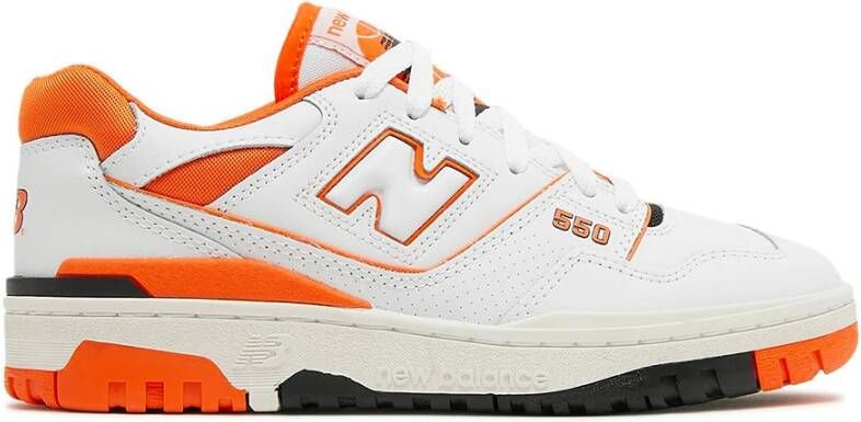 New Balance Leren en mesh sneakers Wit Heren