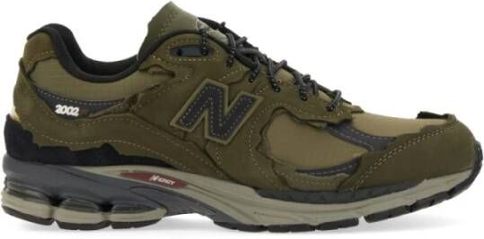 New Balance Leren Sneakers '2002Rd' Green Heren