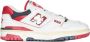 New Balance Leren sneakers in off-white rood marineblauw White Heren - Thumbnail 1