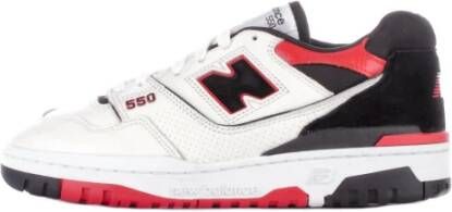 New Balance Leren Sneakers met Rubberen Zool Multicolor Unisex