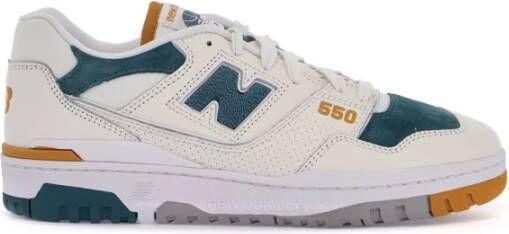 New Balance Leren Sneakers met Suède Inzetstukken Multicolor Heren