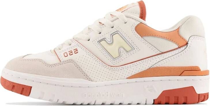 New Balance "Leren Sneakers voor Vrouwen" Beige Unisex