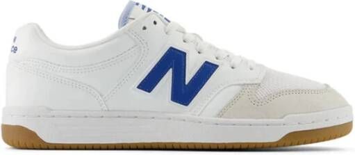 New Balance Leren sneakers Wit Blancs White Heren