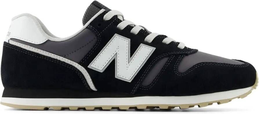 New Balance Lichtgewicht Stijlvolle 373 Geïnspireerde Sneakers Black Heren