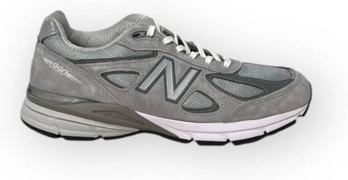 New Balance Grijze Core Sneakers met Kleurrijk Ontwerp Gray Heren