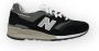 New Balance Suede en Mesh Sneakers Black Heren - Thumbnail 8