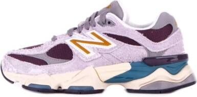 New Balance Paarse Sneakers met reflecterende details Purple