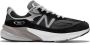 New Balance Luxe Zwart Zilver Sneakers met Mesh Black Heren - Thumbnail 1