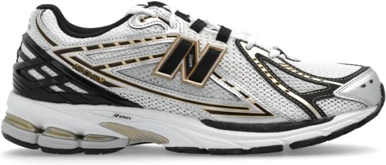 New Balance 1906R metallic silver gold Wit Mesh Lage sneakers Unisex