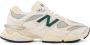 New Balance Mesh en leren sneakers met monogram White Heren - Thumbnail 1