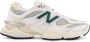 New Balance Mesh en Leren Sneakers met Monogram White Heren - Thumbnail 1