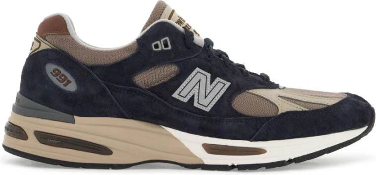 New Balance Mesh & Suede Leren Sneakers Multicolor Heren