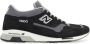 New Balance Mesh en Suède Sneakers met Geborduurd Logo Black Heren - Thumbnail 1