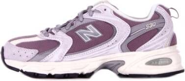 New Balance Mesh Fabric Sneakers Aanbevolen maat groter Purple Dames