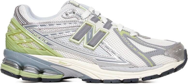 New Balance Mesh Faux Leather Sneakers Multicolor Dames