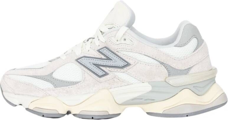 New Balance Grijze Sneakers met Stoffen Voering en Rubberen Zool Grijs Heren