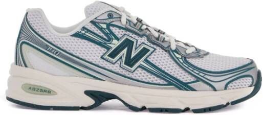 New Balance Mesh Sneakers met reflecterend N-logo Green Heren