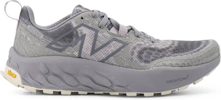 New Balance Mesh Veterschoenen met Monogram Gray Heren