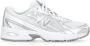 New Balance Metallic Leren Sneakers Grijs Gray - Thumbnail 1